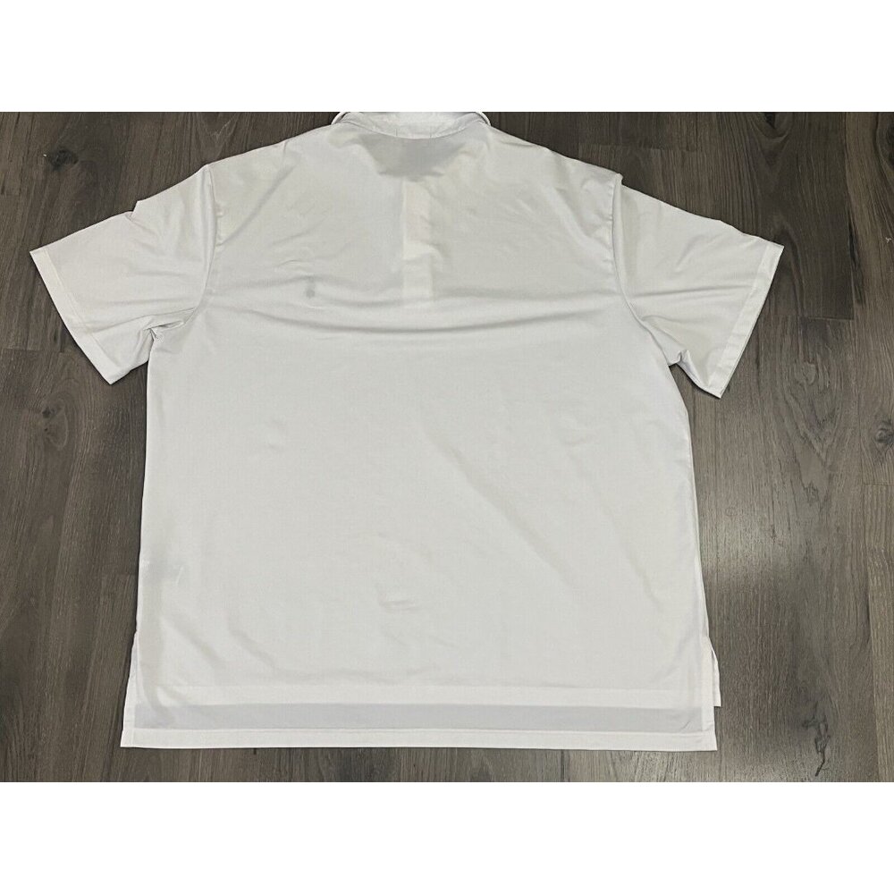 Polo Ralph Lauren Shirt Mens White Performance Golf Polo Stretch 2XB - Picture 7 of 8